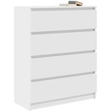  Komoda bijela 80x35x99 cm od konstruiranog drva | shoptok.hr
