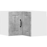  Zidni kutni ormar LUCCA Betonska siva 57 x 57 x 40 cm | Eponuda.com