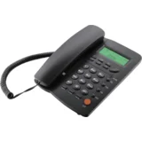 Telefon stolni, LCD zaslon, ID broja, handsfree, crna – ST-300 Black