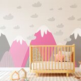 Ambiance zidna samoljepljiva naljepnica Scandinavian Giant Mountains Elika Cijene