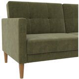 Støraa Zelena baršunasti sklopiva sofa 207 cm Lilly – | shoptok.hr
