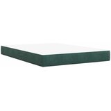 Krevet s od storage Tamnozelena 140 x 200 cm Baršun | shoptok.hr