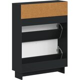  Ormar za cipele EDE 78 x 24 x 103 cm Konstruirano drvo Crna - Crna | shoptok.hr