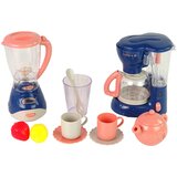  Set otroškega kuhinjskega pribora - mešalnik in aparat za kavo - modro/roza | Shoptok.si