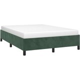  Posteljni okvir temno zelen 140x200 cm žamet, (20726708) | Shoptok.si