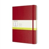 Moleskine Biježnica XL, tvrde korice, crvena - bez crta Cijene
