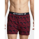 Atlantic Men's boxer shorts 2Pack - red/dark blue | Shoptok.si