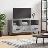 The Living Store TV omarica betonsko siva 102x36x50 cm inženirski les - TV Omarica, (21624871) | Shoptok.si