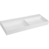 Sapho Bijeli dupli umivaonik od mineralnog kompozita 119x44 cm Godiva – | shoptok.hr
