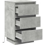  Noćni ormar Betonski sivi 39 x 34,5 x 65 cm Konstruirano drvo | Eponuda.ba