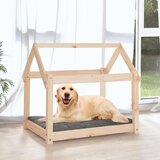  Krevet za pse 81x60x70 cm od masivne borovine | shoptok.hr