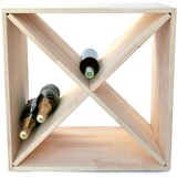 Bonami Essentials Držač za boce vina od masivnog bora u prirodnoj boji broj boca 24 kom – Rojaplast | shoptok.hr