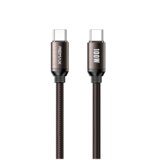 Remax DATA kabl BRUSHED ALLOY TIP C na TIP C CB36 100W,1.2m, braon Cene
