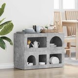  Kreveta Betonski sivi 80.5 x 35 x 59 cm Konstruirano drvo | shoptok.hr