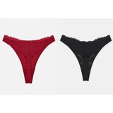 Sinsay String gaćice s čipkom 2 pack | shoptok.hr