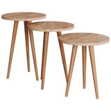 MID.YOU Set Mizic Barilo, Barva Hrasta, 3 Kos | Shoptok.si