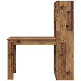  Stol s policom Staro drvo 122 x 67 x 145 cm Konstruirano drvo | Eponuda.com