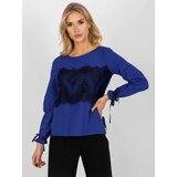 LAKERTA Blouse-LK-BZ-506877.15X-cobalt | Shoptok.si