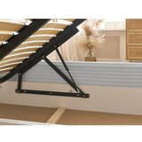 Bobochic Paris Svijetlo sivi tapecirani bračni krevet s prostorom za odlaganje s podnicom 160x200 cm Jade – | shoptok.hr