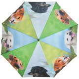 Esschert Design Dežnik z motivom psov Esschert (Ø 120 cm, umetna masa, les) | Shoptok.si