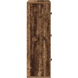 vidaXL Knjižna omara starinski les 60x24x76,5 cm inženirski les | Shoptok.si