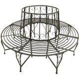  Drevesna klop 160 cm jeklo | Shoptok.si