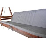 Rojaplast Siva/smeđa vrtna ljuljačka od masivnog drveta Adelaida – | shoptok.hr
