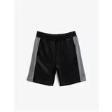 Koton Sports Shorts - Black - Normal Waist