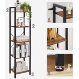 Rustikalna Polica za Knjige - LLS100B01 | shoptok.hr