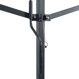  Samostojeća tenda plavo-bijela 600 x 300 cm od tkanine i čelika | shoptok.hr