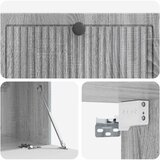 TV ormar za zid Siva sonoma 78,5 x 41 x 30 cm Konstruirano drvo | shoptok.hr