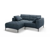 Micadoni Tamno plava kutna garnitura (s lijevim kutom/s ležaljkom) Bemy – | shoptok.hr