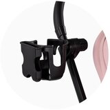 Chipolino univerzalni 2-u-1 držač za telefon/čašu/bočicu za dječja kolica – Black | shoptok.hr