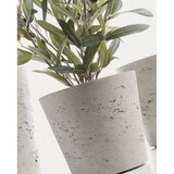 Kave Home Betonski cvetlični lonci v kompletu 3 ks ø 23,5 cm Low – | Shoptok.si