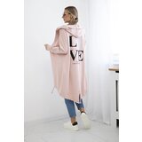 Kesi Dark powder pink print cardigan | shoptok.hr