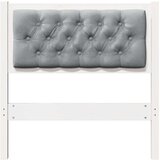  Uzglavlje Ostalo Bijela i svijetlosiva 75 cm Masivna borovina | shoptok.hr