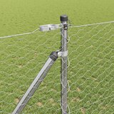  Heksagonalna ograda s stubom 100 x 1,4 m Pocinčani čelik Mreža | shoptok.hr