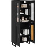  Highboard 2 kom. Crni hrast 69,5 x 34 x 180 cm | shoptok.hr