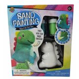 Kreativni set sand painting dinosaur ss-22-101 ( 63/71357 )