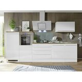 Respekta Premium Kuhinjski komplet BERP320HWWC (Širina: 320 cm, Bijele boje, S električnim uređajima) | shoptok.hr