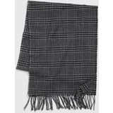 GAP Checkered Scarf with Fringe - Men