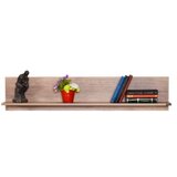 Woody Fashion Zidna polica Raf-11-Tt-1, 120x25x20 cm, Svijetli orah | Eponuda.ba