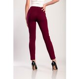 Fenzy Elegantne Hlače, Bordo | shoptok.hr
