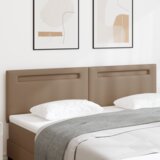  Naslon za glavo enostavne zasnove cappuccino 180 cm umetno usnje, (22049757) | Shoptok.si