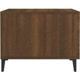  Klubska mizica s kovinskimi nogami 2 kosa 50x50x40 cm, (20715650) | Shoptok.si