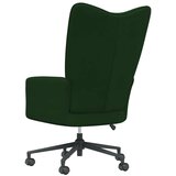  Stolica za opuštanje tamnozelena baršunasta | shoptok.hr
