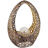 Globo Solarna svetilka Deko (LED, IP44, zlata) | Shoptok.si