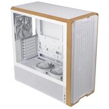Lian Li Računalniško ohišje LANCOOL 217, ATX, Midi-Tower, kaljeno steklo, belo | Shoptok.si