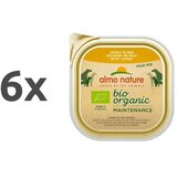 Almo Nature Bio Organic - piščanec 6 x 300 g Cene