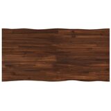  Pravokutni stolni vrh 140 x 60 x 3 cm Pravokutni - Tamno smeđa 90 x 55 x 3 5 cm Živi rub 2 strane | shoptok.hr